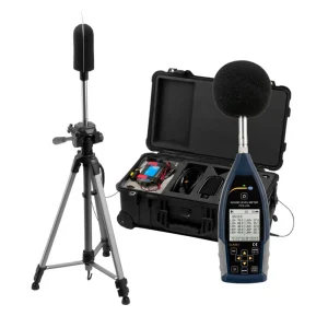 PCE Instruments Outdoor Sound Level Meter Kit with Data Logger and Tripod (PCE-430-EKIT)