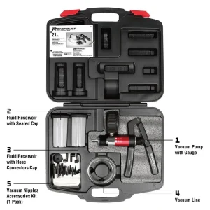 Powerbuilt 22PC VACUUM PUMP SET KIT29 648744 - view 2