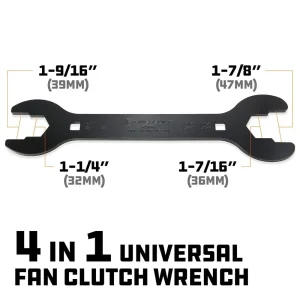 Powerbuilt 4 IN 1 UNIVERSAL FAN CLUTCH WRENCH 647750 - view 2