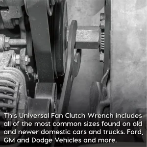 Powerbuilt 4 IN 1 UNIVERSAL FAN CLUTCH WRENCH 647750 - view 3