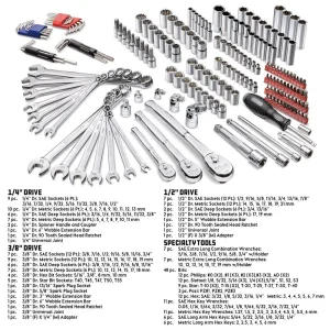 Powerbuilt 200PC MASTER TECHNICIANS KIT 642472 - view 3