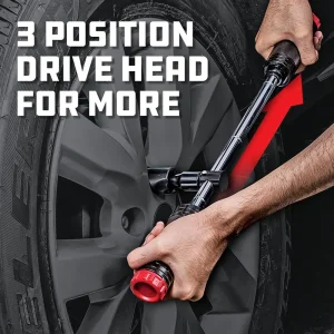 Powerbuilt BILLY CLUB UNIVERSAL LUG WRENCH SAE/MM GEN-2 642250 - view 3