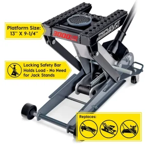 Powerbuilt 3000LBS TRIPLE LIFT GARAGE JACK 620622E - view 3
