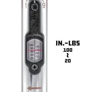 Powerbuilt 1/4 Inch Drive TPMS T-Handle Torque Wrench 649971 - view 2