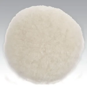 Dynabrade 7 In. (178 mm) Dia. Polishing Pad, Natural Sheepskin Wool 90082