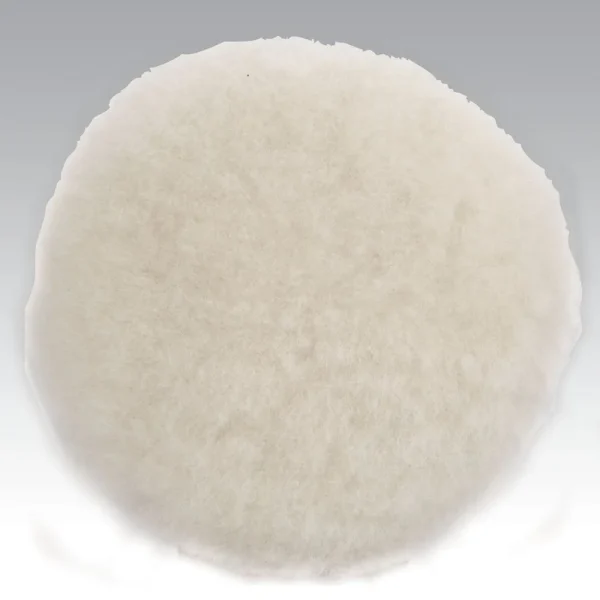 Dynabrade 7 In. (178 mm) Dia. Polishing Pad, Natural Sheepskin Wool 90082