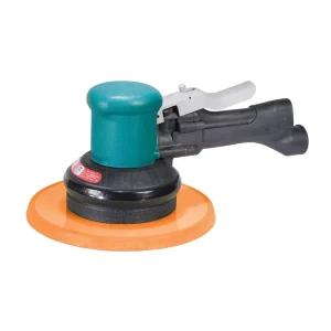 Dynabrade 8 In. Two Hand Gear Driven Sander, Non Vacuum 58445