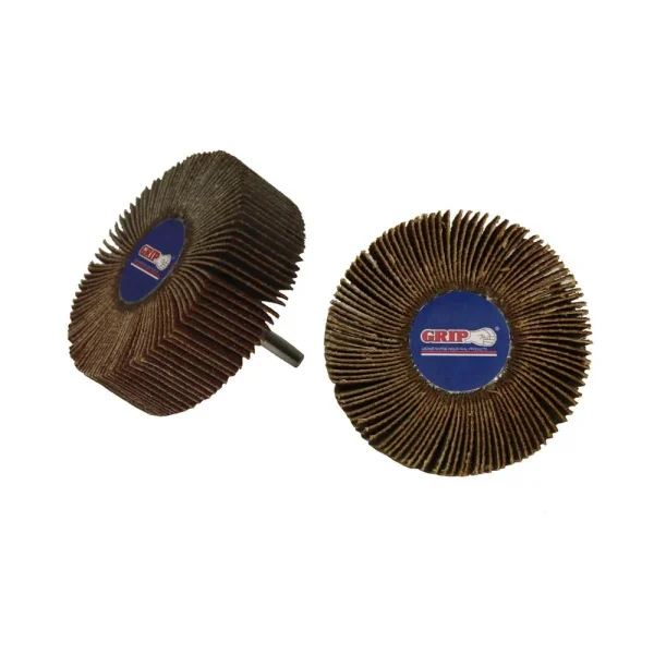 GRIP 3″ Flap Sanding Wheels with 1/4″ Shank