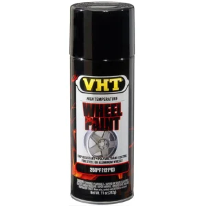 VHT Wheel Paint High Temp Gloss Black Aerosol 11 OZ SP187