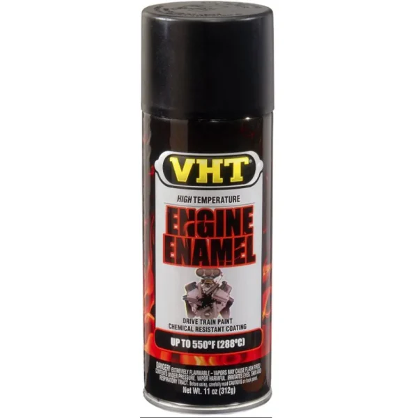 VHT Engine Enamel High Temp Flat Black Aerosol 11 OZ SP130