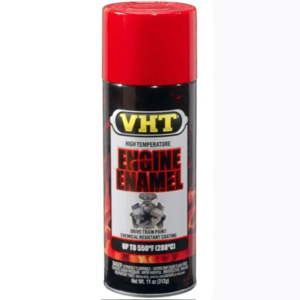 VHT Engine Enamel High Temp Universal Bright Red Aerosol 11 OZ SP121