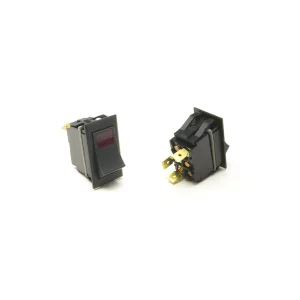 Painless Rocker Switch/On-Off/Red Lighted 80401