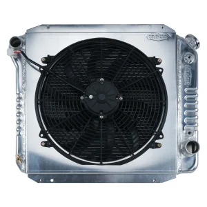Cold Case 66-77 Ford Bronco 16″ FOT574AK Radiator and Fan Kit - view 2