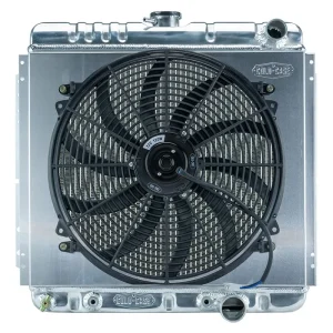 Cold Case 67-70 Mustang 289/302 Fairmount Cougar Galaxy 20″ AT 16″ FOM561AK Radiator and Fan Kit - view 2