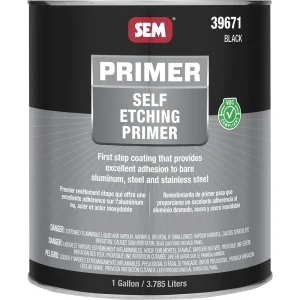 SEM Self Etching Primer – Black Gallon Can 39671 - view 2