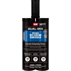 SEM Dual-Mix High-Build Self Leveling Seam Sealer 7 oz Plastic Cartridge 39777 - view 2