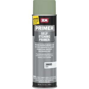 SEM Self Etching Primer – Green 20 oz Can with 16 oz Fill Aerosol Can 39693 - view 2
