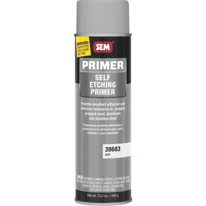 SEM Self Etching Primer – Gray 20 oz Can with 16 oz Fill Aerosol Can 39683 - view 2
