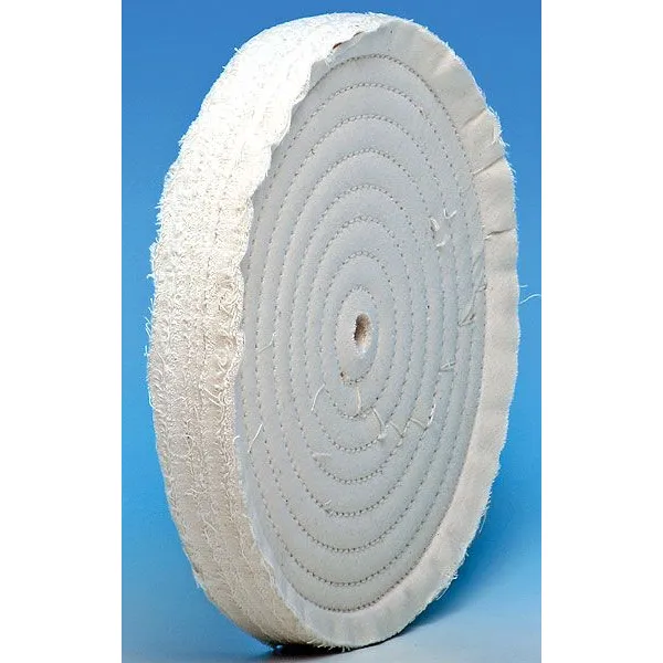 80 Ply 3/4in Thick Buff 8X1/2 in Spiral Sewn