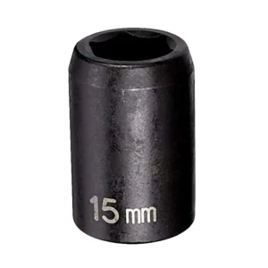 Grey Pneumatic 1/2″ Drive x 15mm Standard Socket (2015M)