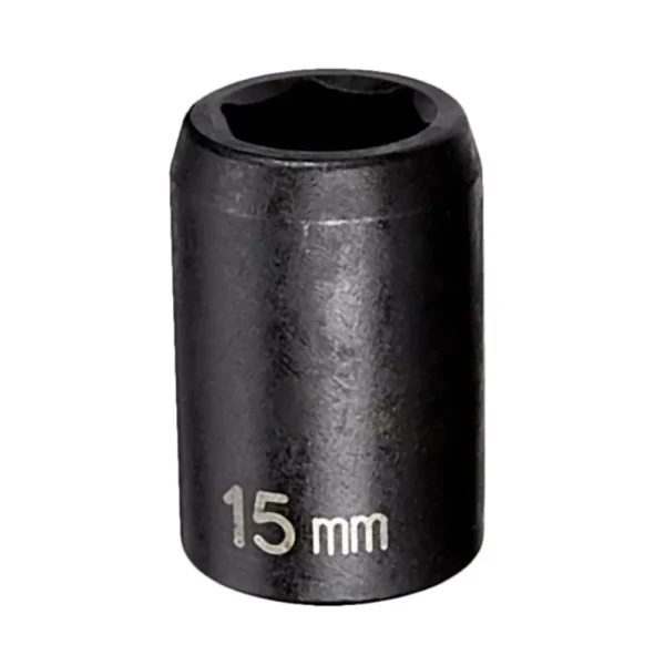 Grey Pneumatic 1/2″ Drive x 15mm Standard Socket (2015M)