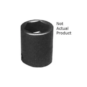 K Tool 33136 Impact Socket, 1/2″ Drive, 1-1/8″, 6 Point, Shallow