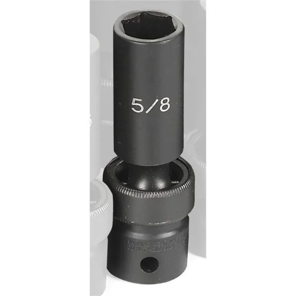 Grey Pneumatic 1/2″ Drive x 5/8″ Deep Universal Socket (2020UD)