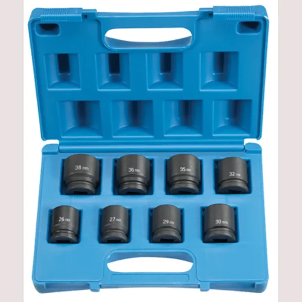 Grey Pneumatic 3/4″ Drive 8-Piece Standard Metric Set (8134M)