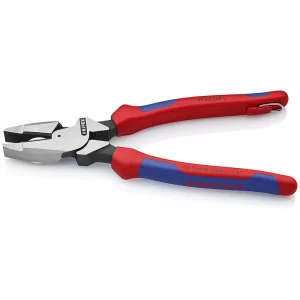 Knipex 1/4″ Ultra High Leverage Lineman’s Pliers-Tethered Attachment (0902240TBKA) - view 2