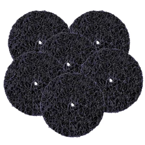3M 6 Pk 4″ Scotch-Brite Roloc Clean and Strip XT Pro Disc (21662) - view 2