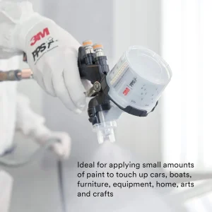 3M 3oz 200-Micron Filter Micro PPS 2.0 Spray Cup System Kit (26028) - view 4