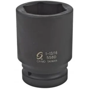 Sunex Tools 564D 1″ Drive Deep 6 Point Impact Socket 2″