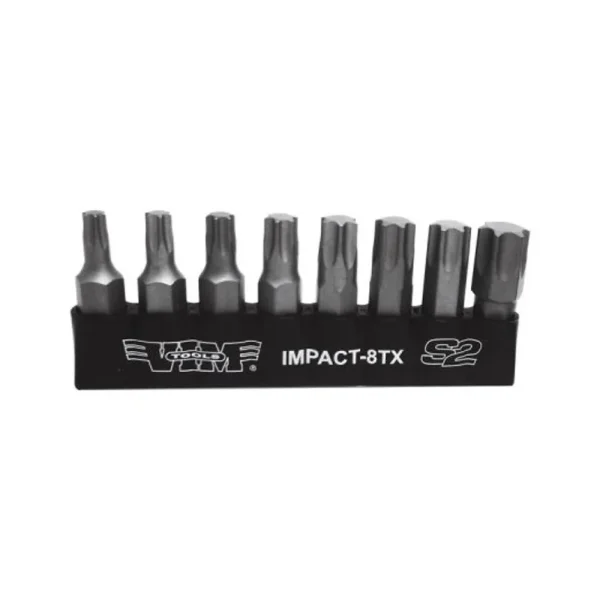 VIM Tools 8-piece Impact Torx Bit Set (IMPACT-8TX)