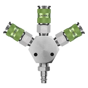 Flexzilla 3-Way Manifold, 1/4 in. NPT (A86666FZ)