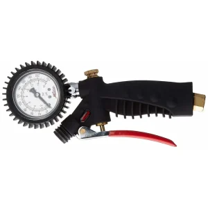 Milton S575A Pro Analog Tire Inflator/Pressure Pistol Grip Gauge 15″ Hose 160PSI