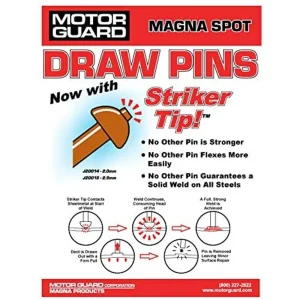 Motor Guard 2.0mm 500-Pack Draw Pins w/ Copper Coating (J20014) - view 3
