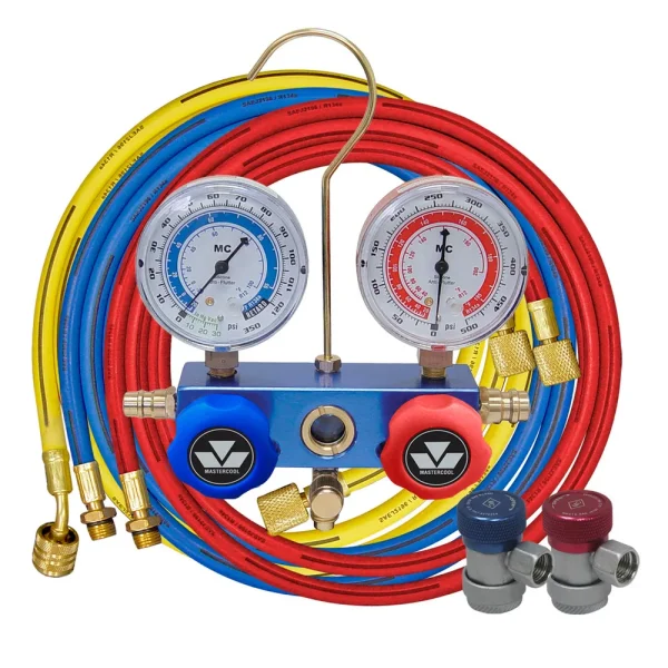 Mastercool 89772 2-Way Manifold Gauge