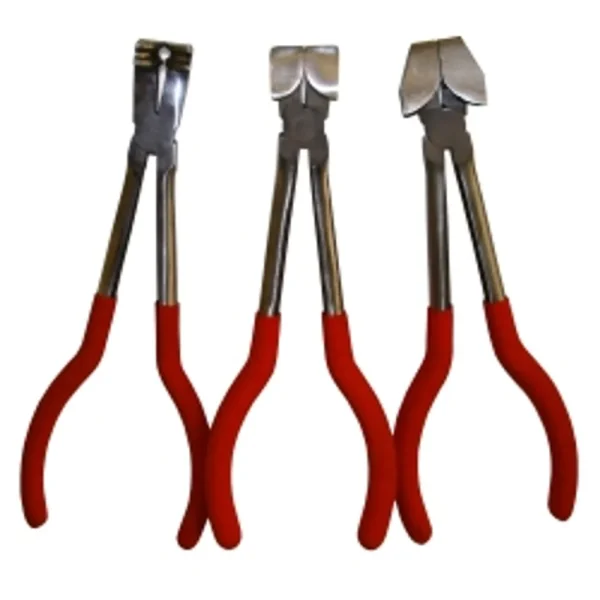 V8 Tools 8689 Tubing Bender Pliers Set, 3 Piece, 3/16″, 1/4″, 5/16″, Compound And 90 Degree Bends, In Pouch