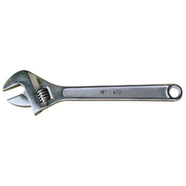 ATD Tools 415 15 Adjustable Wrench with 1-11/16 Opening