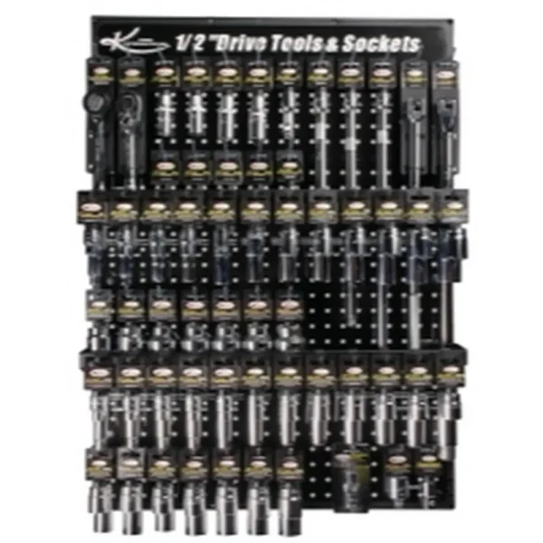 K Tool KTI-0808 1/2″ Drive Tools and Sockets Display Board