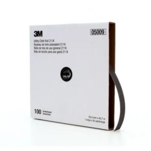 3M 1″ x 50 Yard 100+Grit Utility Cloth Roll 211K (05009)