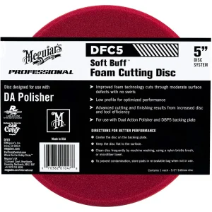 Meguiars DFC5 5″ DA Foam Cutting Disc