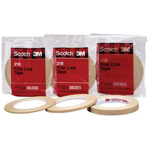 3M 3/16″ x 60 Yards Scotch Fine Line Tape 218 (6307)
