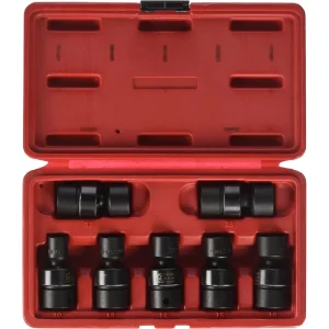 Sunex 3/8″ Dr. 7 Pc. Metric Universal Impact Socket Set (3655) - view 2