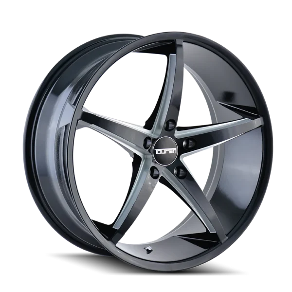 Touren TR70 3270 Gloss Black Milled Wheels
