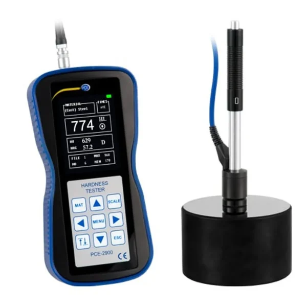 PCE Instruments Hardness Tester with USB WiFi and Large LCD Display (PCE-2900)