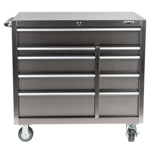 Viper Tool Storage Stainless Steel 41″ Rolling Cabinet (V412409SSR)