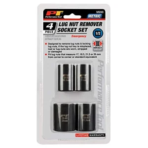 Performance Tool M990 4 pc Metric Lug Nut Removal Socket Set - view 4