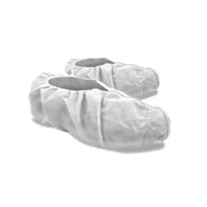 SAS Safety 6883-L Shoe Cover, L, Polypropylene, White, Elastic Closure