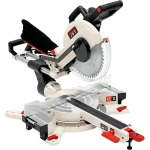 Jet JMS-12X 1PH 115V 12″ Dual Bevel Miter Saw (707212)